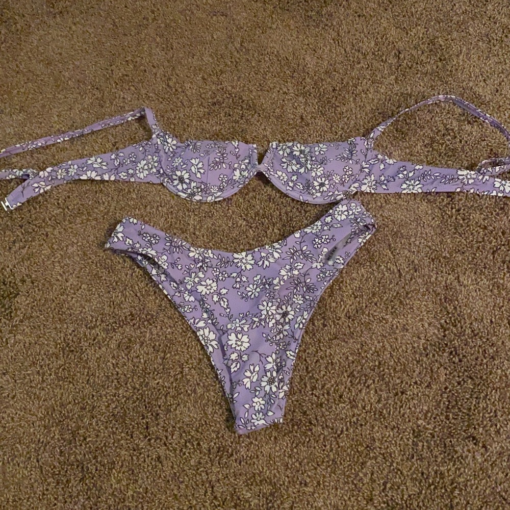 Purple Bikini Set